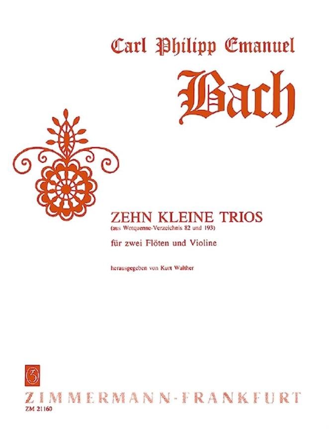 Zehn kleine Trios Wq 193, 81, 82